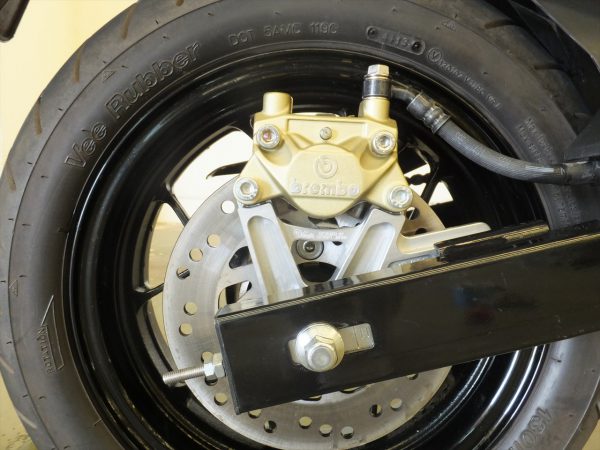 Brembo2P Caliper holder Rear for MSX/GROM SILVER (GCT-00003)