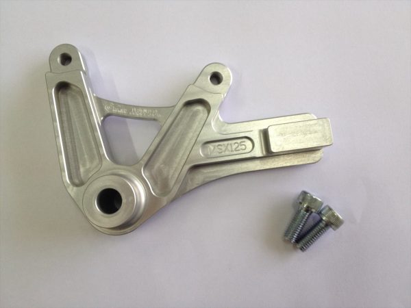 Brembo2P Caliper holder Rear for MSX/GROM SILVER (GCT-00003) - 画像 (2)