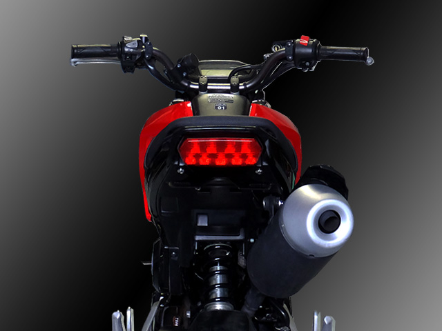 Fender less kit for MSX/GROM ( Big license plate ) - 画像 (4)