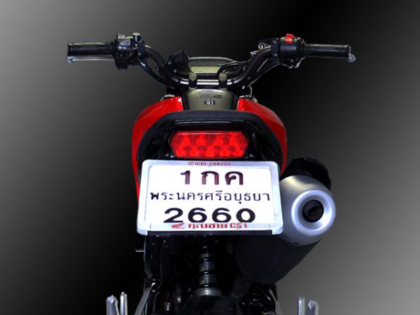 Fender less kit for MSX/GROM ( Big license plate ) - 画像 (5)