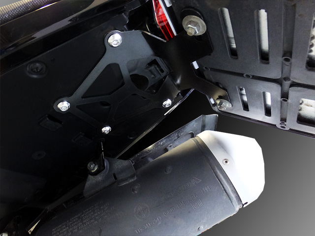 Fender less kit for MSX/GROM ( Big license plate ) - 画像 (7)
