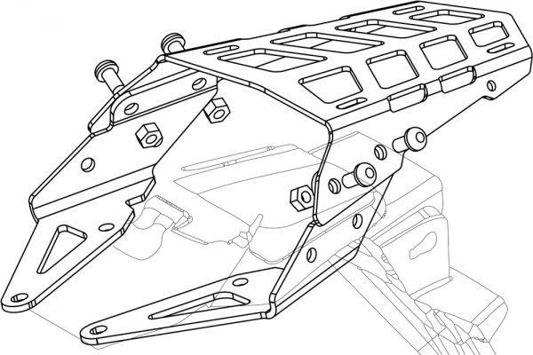 Touring luggage rack for MSX/GROM - 画像 (7)