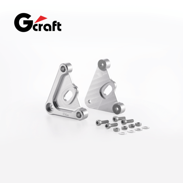 GCRAFT HEADLIGHT BRACKET (SILVER)