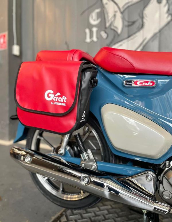 GCRAFT X ST SIDE BAG RED C125 - 画像 (2)