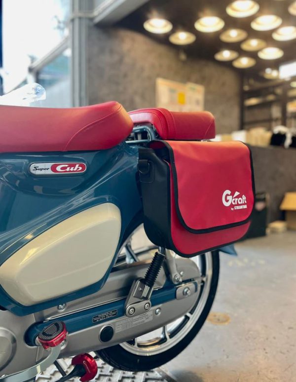 GCRAFT X ST SIDE BAG RED C125